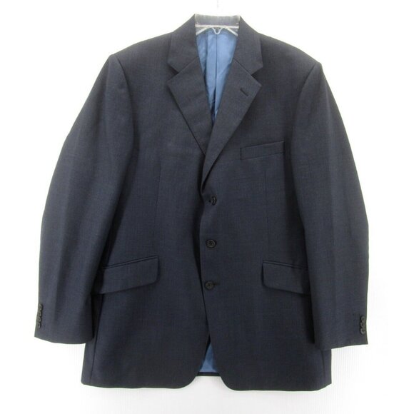Ede & Ravenscroft Sport Coat 44 Long Blazer Business Jacket Wool * - Picture 1 of 13